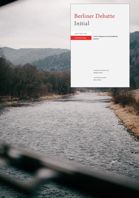 Cover von Politik im Fluss