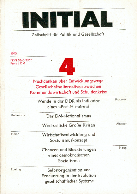 Coverbild von  Nachdenken über Entwicklungswege. Gesellschaftsalternativen zwischen Kommandowirtschaft und Schuldenkrise