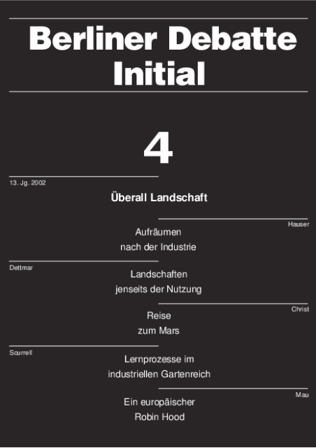 Coverbild von Überall Landschaft