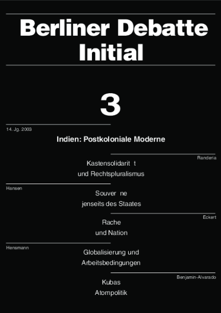 Cover von Indien: Postkoloniale Moderne