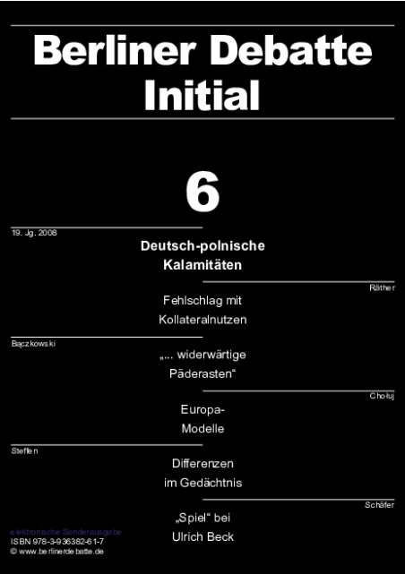 Coverbild von  Deutsch-polnische Kalamitäten