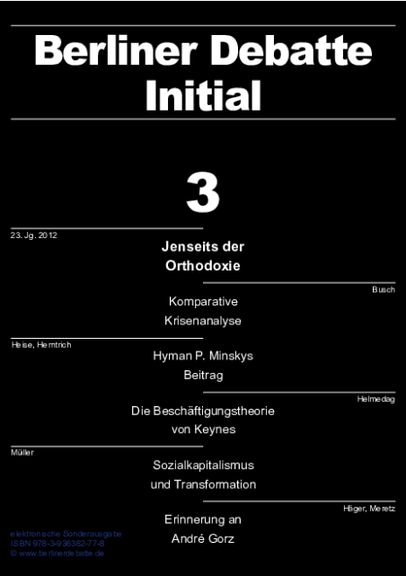 Cover von Jenseits der Orthodoxie. Ansätze für einen Paradigmenwechsel in der Wirtschaftstheorie