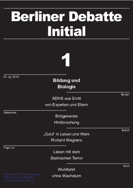 Coverbild von  Bildung und Biologie