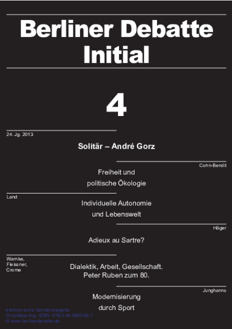 Cover von Solitär - André Gorz