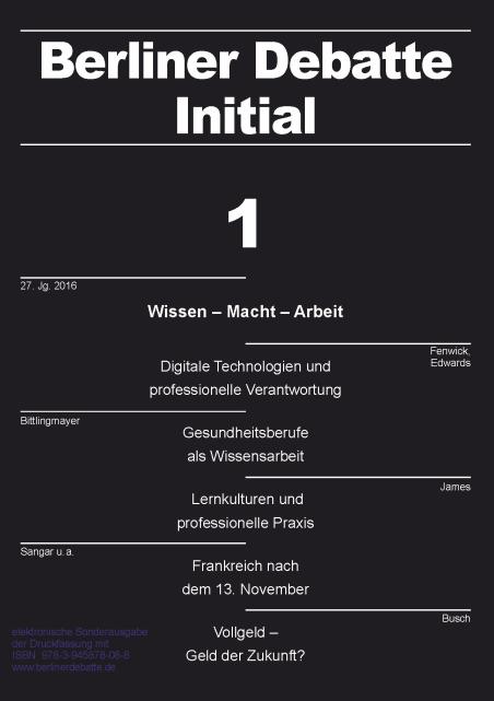 Coverbild von  Wissen – Macht – Arbeit