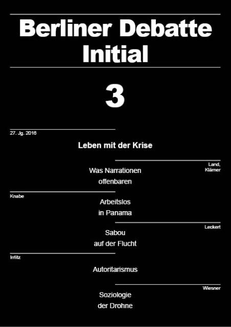 Cover von Leben mit der Krise